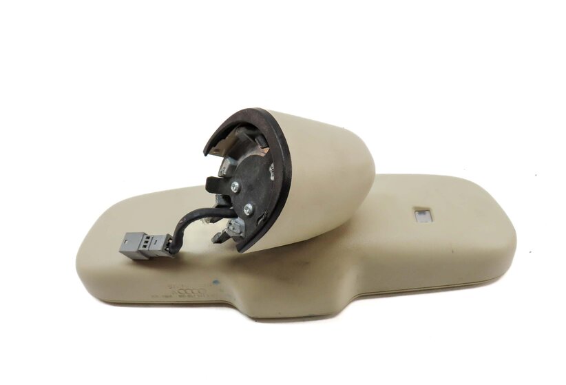 Thumbnail 6: 2010-2015 AUDI Q7 (4L) INTERIOR AUTODIM REAR VIEW MIRROR w/ COMPASS (BEIGE)