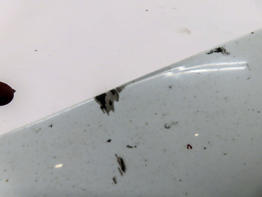 Thumbnail 10: 2014 AUDI Q7 (4L) FRONT RIGHT LOWER DOOR TRIM MOULDING PANEL (CARRARA WHITE)