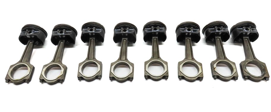 Thumbnail 5: 05-09 LAND ROVER LR3 RANGE ROVER SPORT (L322 L320) 4.4L V8 ENGINE PISTON SET-8