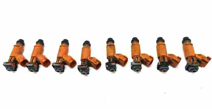 Thumbnail 2: 2005-2009 LR3 - RANGE ROVER SPORT (L320 L322) 4.4L V8 ENGINE FUEL INJECTOR SET 8