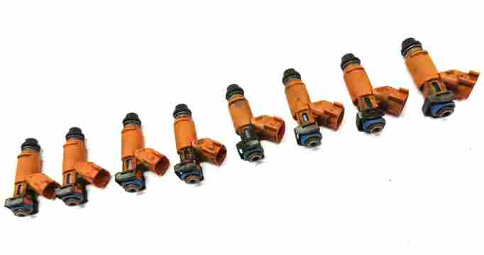 Thumbnail 3: 2005-2009 LR3 - RANGE ROVER SPORT (L320 L322) 4.4L V8 ENGINE FUEL INJECTOR SET 8