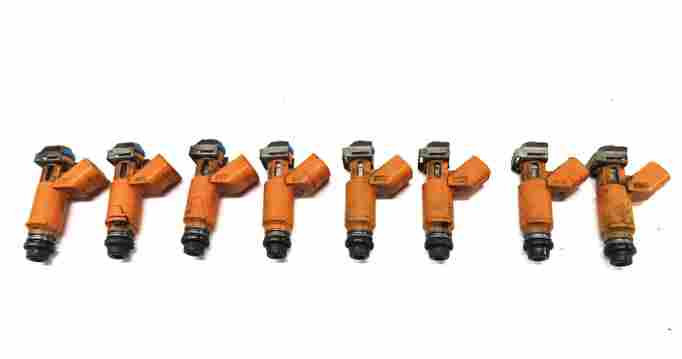 Thumbnail 4: 2005-2009 LR3 - RANGE ROVER SPORT (L320 L322) 4.4L V8 ENGINE FUEL INJECTOR SET 8