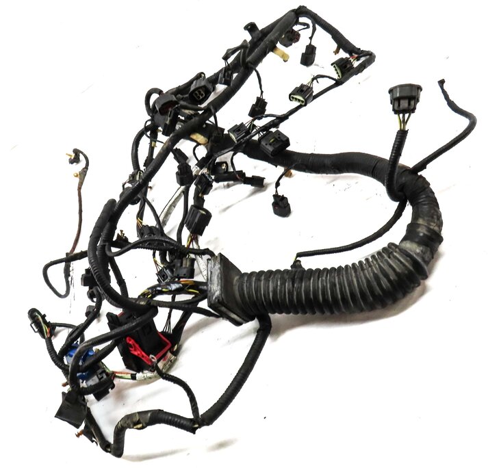 Thumbnail 3: 2006 LAND RANGE ROVER (L322) 4.4L ENGINE WIRE WIRING HARNESS 4H43-12B637-BC