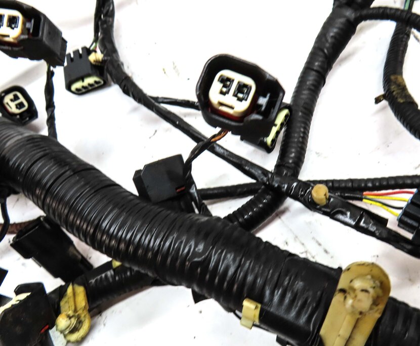 Thumbnail 8: 2006 LAND RANGE ROVER (L322) 4.4L ENGINE WIRE WIRING HARNESS 4H43-12B637-BC