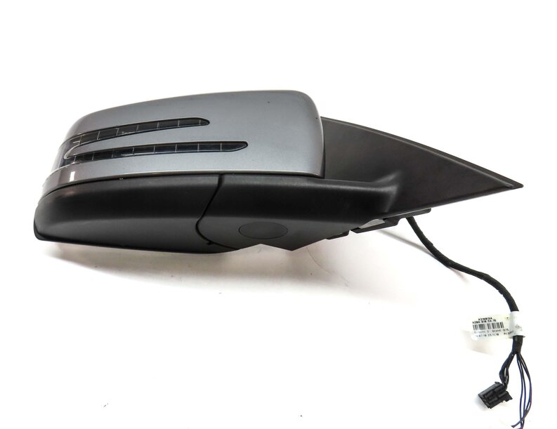 Thumbnail 7: 10-11 C300 (W204) RIGHT PASSENGER HEATED MEMORY DOOR MIRROR (PALLADIUM SILVER)