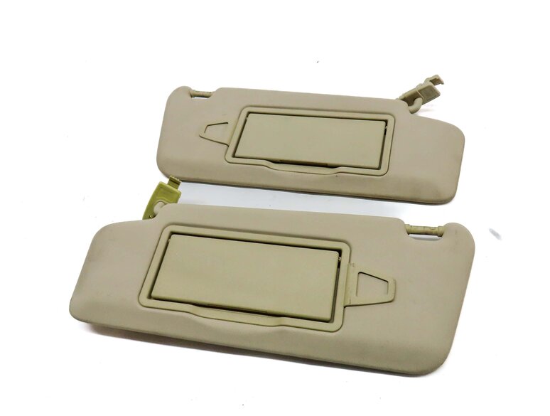 Thumbnail 2: 2008-2014 MERCEDES BENZ C-CLASS (W204) FRONT LEFT & RIGHT SUNVISOR SET (BEIGE)