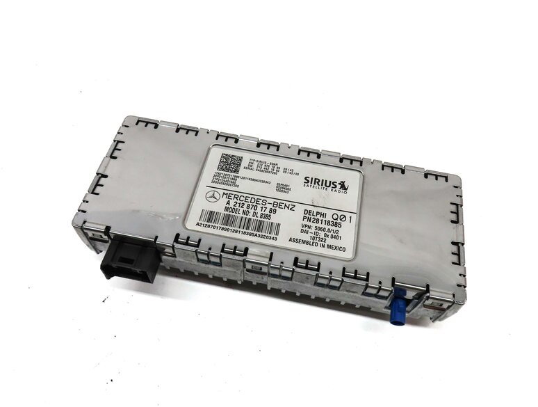 2011 MERCEDES C300 (W204) SIRIUS SATELLITE RADIO RECEIVER MODULE 2129005200