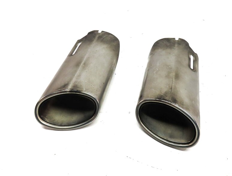 2011 MERCEDES C300 (W204) 3.0L M272 ENGINE LEFT & RIGHT EXHAUST MUFFLER TIP SET2