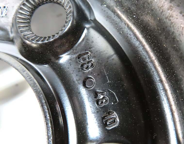 Thumbnail 9: 2008-2013 MERCEDES BENZ C230 C250 C300 C350 (W204) 16x3-1/2 SPARE TIRE WHEEL RIM