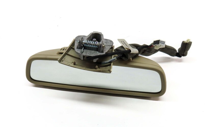 08-15 MERCEDES C GLK CLASS (W204 X204) HOMELINK AUTODIM REARVIEW MIRROR (BEIGE)