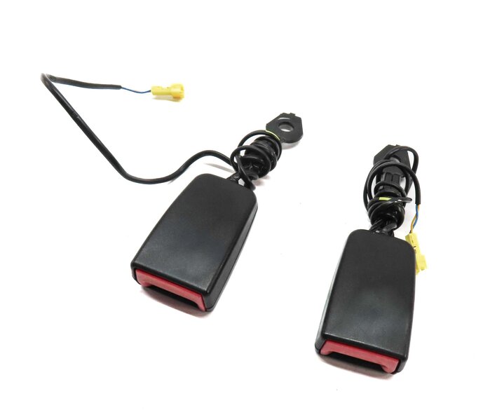 09-15 MERCEDES C GLK CLASS (X204 W204) FRONT LEFT & RIGHT SEATBELT RECEIVER SET2