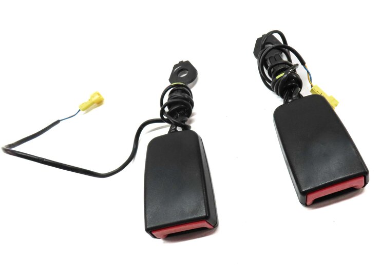 Thumbnail 3: 09-15 MERCEDES C GLK CLASS (X204 W204) FRONT LEFT & RIGHT SEATBELT RECEIVER SET2