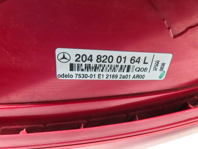 Thumbnail 6: 08-11 MERCEDES C230 C250 C300 C350 C63 AMG (W204) LEFT TAILLIGHT BRAKE LIGHT