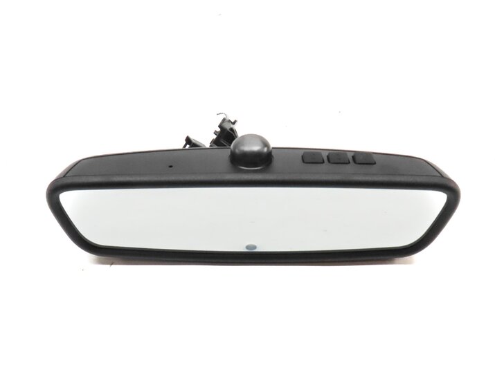 Thumbnail 2: 2013-19 BMW X3 X5 X6 (F15 F16 F25) REARVIEW MIRROR w/ AUTODIM HOMELINK (BLACK)