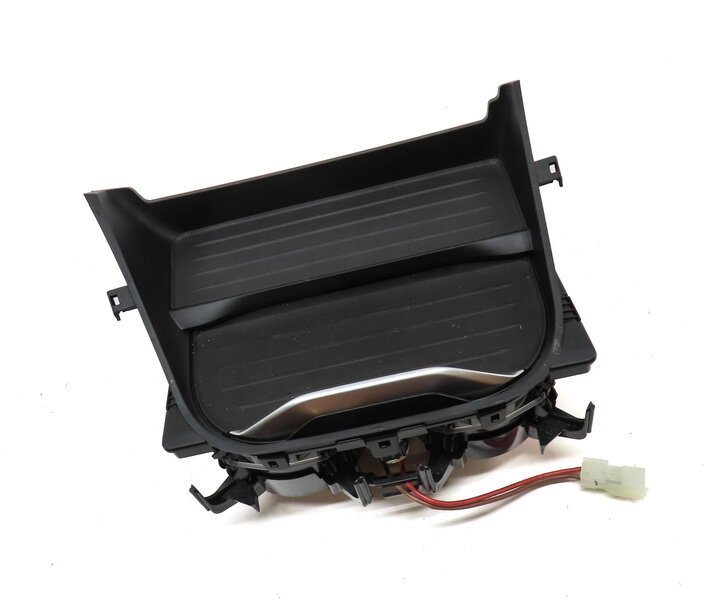 Thumbnail 3: 2017 BMW X3 (F25) FRONT CENTER CONSOLE DUAL CUPHOLDER & 12v SOCKET (BLACK)