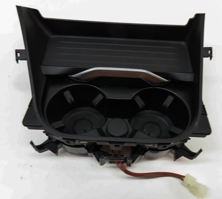 Thumbnail 8: 2017 BMW X3 (F25) FRONT CENTER CONSOLE DUAL CUPHOLDER & 12v SOCKET (BLACK)