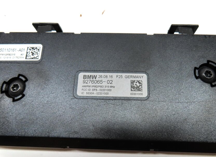 Thumbnail 4: 2017 BMW X3 (F25) STEREO RADIO ANTENNA DIVERSITY CONTROL MODULE 9276065