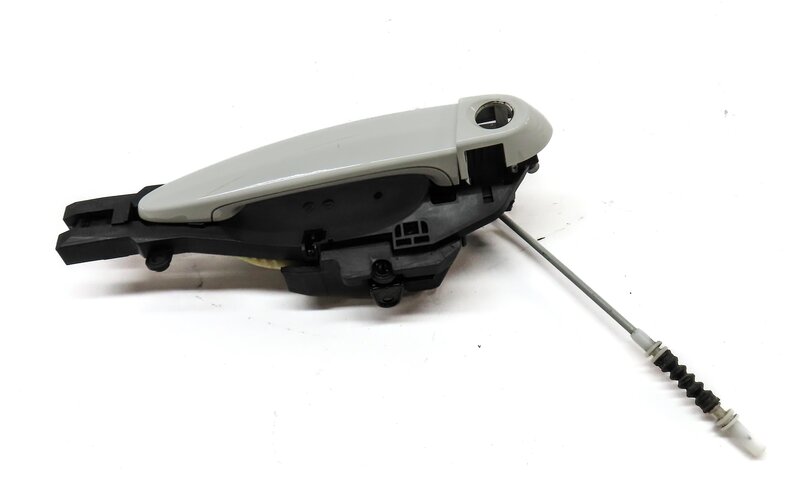 Thumbnail 2: 08-14 BMW X3 X5 X5M X6 X6M (E70 E71 F25) LEFT DRIVER DOOR HANDLE (ALPINE WHITE)