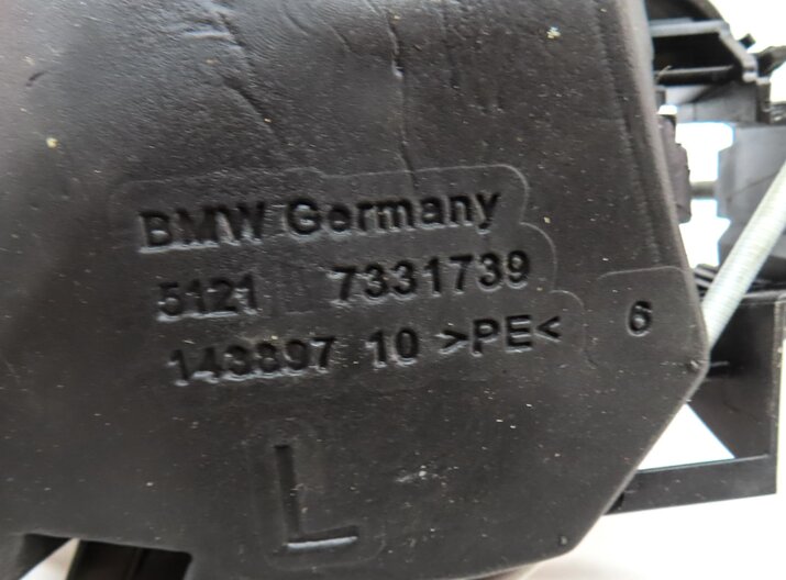 Thumbnail 6: 08-14 BMW X3 X5 X5M X6 X6M (E70 E71 F25) LEFT DRIVER DOOR HANDLE (ALPINE WHITE)
