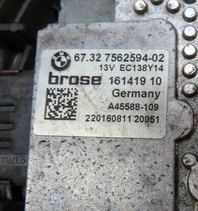 Thumbnail 7: 13-18 BMW X3 X4 (F25 F26) 2.0L N20 TURBO ENGINE RADIATOR COOLING FAN & SHROUD