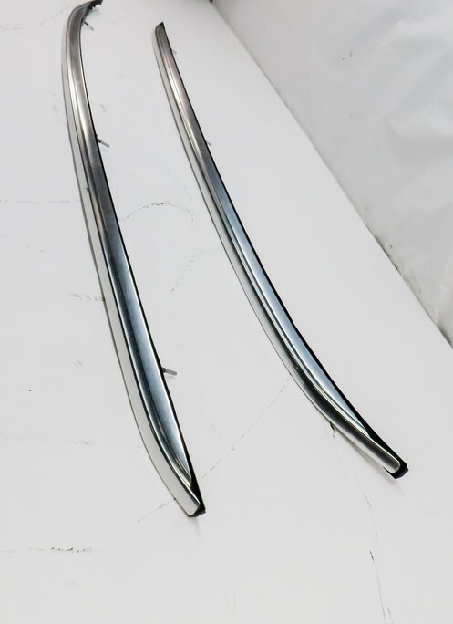 Thumbnail 4: 2017 BMW X3 (F25) LUGGAGE ROOF RACK RAIL SET (SILVER) (FRONT TO BACK)