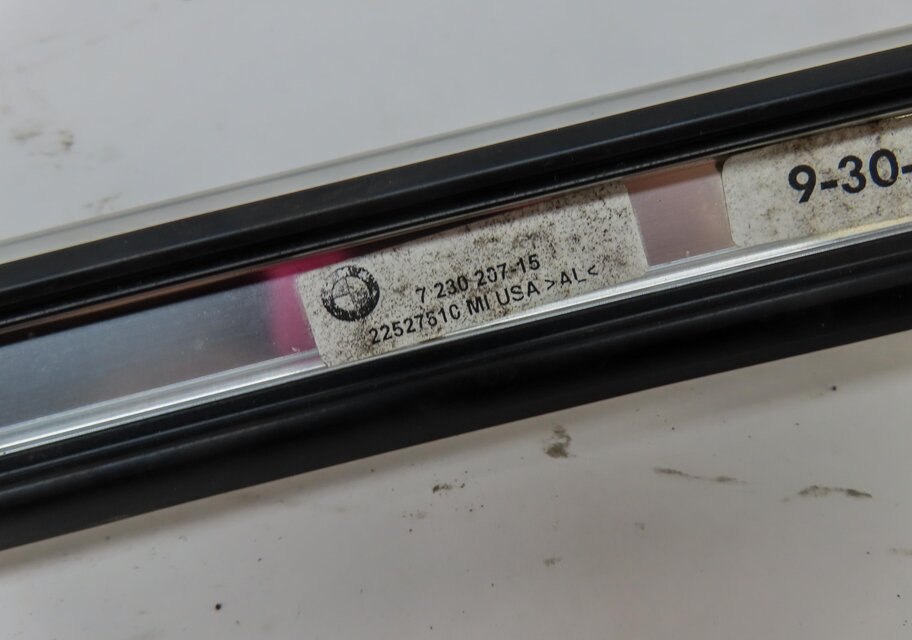 Thumbnail 7: 2017 BMW X3 (F25) LUGGAGE ROOF RACK RAIL SET (SILVER) (FRONT TO BACK)