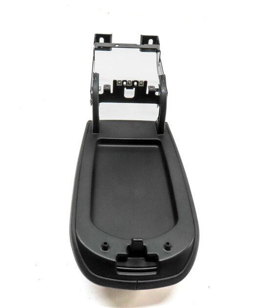 Thumbnail 6: 11-18 BMW X3 X4 F25 F26 FRONT CENTER CONSOLE STORAGE ARMREST LID (BLACK LEATHER)