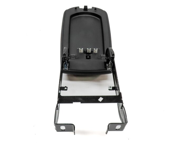 Thumbnail 7: 11-18 BMW X3 X4 F25 F26 FRONT CENTER CONSOLE STORAGE ARMREST LID (BLACK LEATHER)