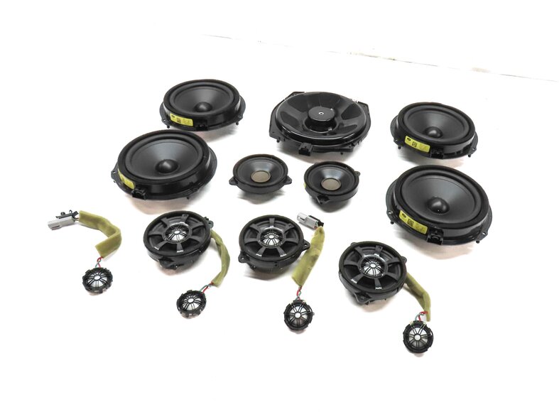 Thumbnail 1: 2015 LAND RANGE ROVER EVOQUE (L538) WOOFER MIDRANGE TWEETER SPEAKER SET 14