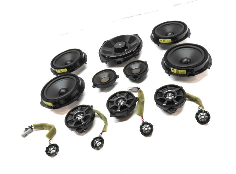 Thumbnail 12: 2015 LAND RANGE ROVER EVOQUE (L538) WOOFER MIDRANGE TWEETER SPEAKER SET 14
