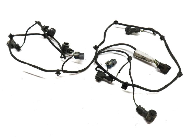2015 RANGE ROVER EVOQUE L538 REAR PARK ASSIST PDC SENSOR SET6 (BLACK) & HARNESS