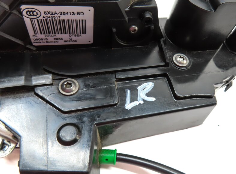 Thumbnail 5: 10-17 LR4 RANGE ROVER SPORT (L320) LEFT REAR PASSIVE DOOR LOCK LATCH ACTUATOR