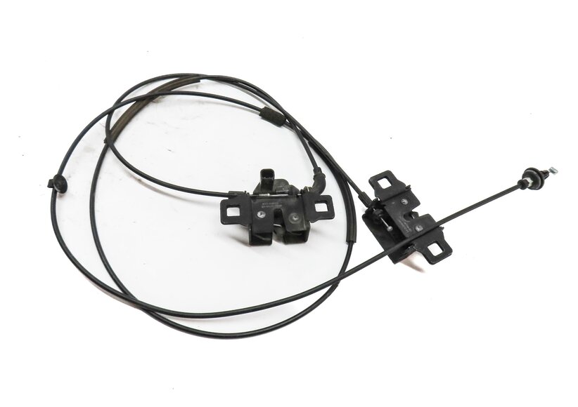 2015 LAND RANGE ROVER EVOQUE (L538) HOOD LEFT & RIGHT LOCK LATCH SET 2 w/ CABLE