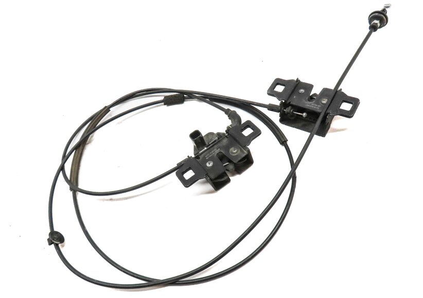 Thumbnail 3: 2015 LAND RANGE ROVER EVOQUE (L538) HOOD LEFT & RIGHT LOCK LATCH SET 2 w/ CABLE