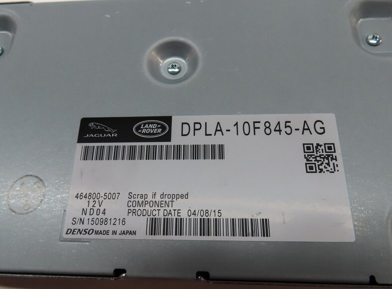 Thumbnail 4: 2015 LAND RANGE ROVER EVOQUE (L538) COMMUNICATION CONTROL MODULE DPLA10F845AG