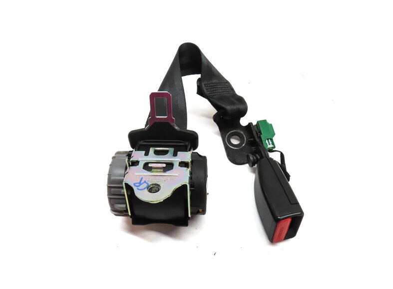 Thumbnail 4: 2015 RANGE ROVER EVOQUE L538 REAR CENTER DUAL SEATBELT RETRACTOR w/ BUCKLE BLACK