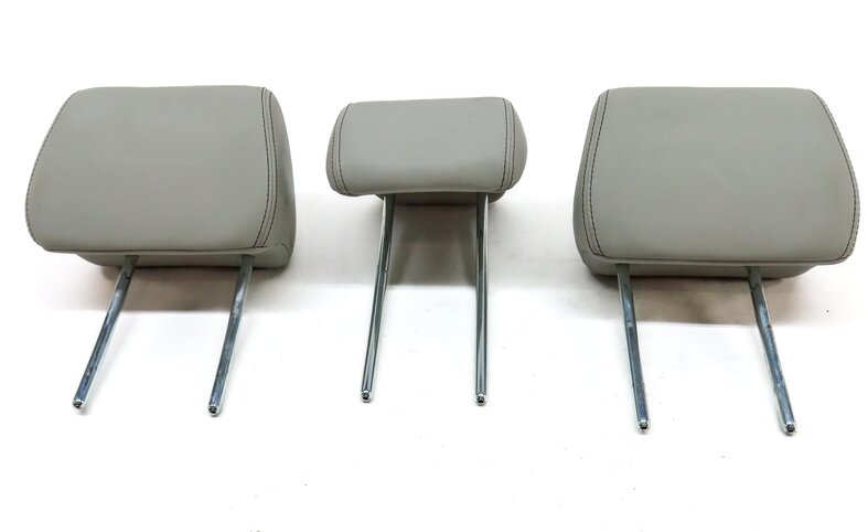 Thumbnail 2: 12-19 RANGE ROVER EVOQUE (L538) REAR LEFT RIGHT CENTER SEAT HEADREST CIRRUS GRAY