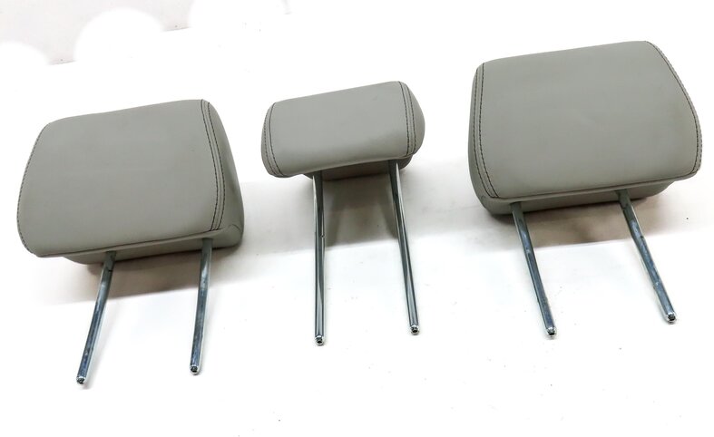 Thumbnail 3: 12-19 RANGE ROVER EVOQUE (L538) REAR LEFT RIGHT CENTER SEAT HEADREST CIRRUS GRAY
