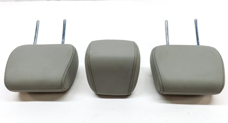 Thumbnail 4: 12-19 RANGE ROVER EVOQUE (L538) REAR LEFT RIGHT CENTER SEAT HEADREST CIRRUS GRAY