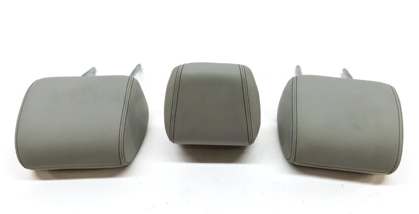 Thumbnail 5: 12-19 RANGE ROVER EVOQUE (L538) REAR LEFT RIGHT CENTER SEAT HEADREST CIRRUS GRAY