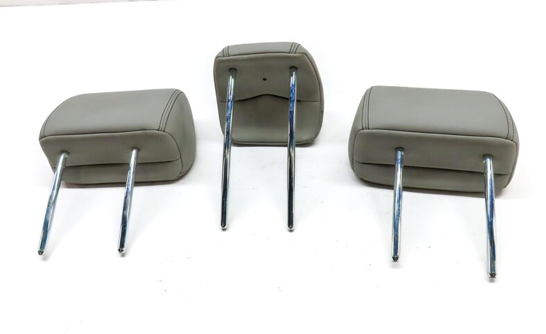 Thumbnail 6: 12-19 RANGE ROVER EVOQUE (L538) REAR LEFT RIGHT CENTER SEAT HEADREST CIRRUS GRAY