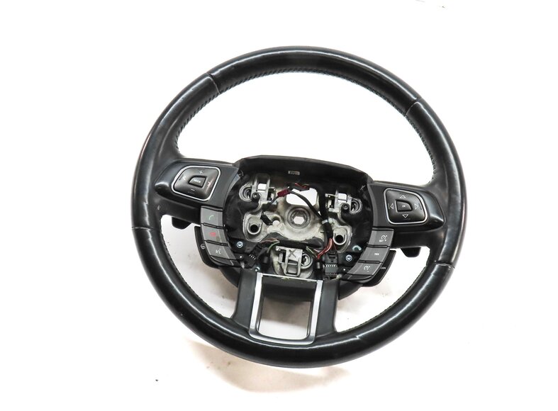 12-19 RANGE ROVER EVOQUE L538 HEATED SPORT STEERING WHEEL w/ SWITCHES & PADDLES