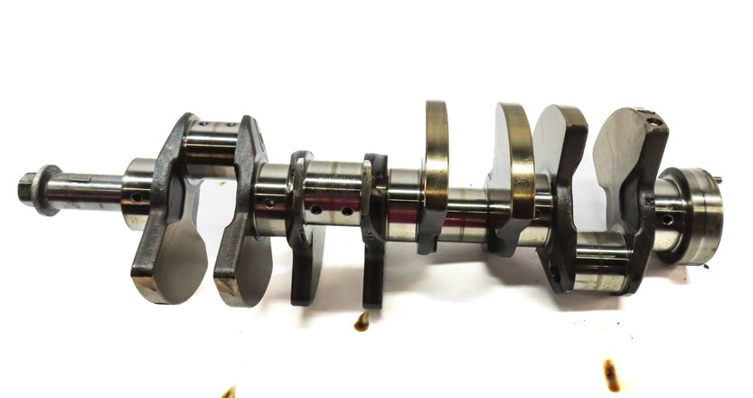 Thumbnail 5: 2011 PORSCHE CAYENNE (958) 4.8L NON-TURBO ENGINE CRANKSHAFT CRANK SHAFT