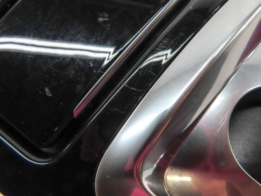 Thumbnail 10: 2011 PORSCHE CAYENNE (958) FRONT REAR DOOR DASH CONSOLE PIANO BLACK TRIM SET 8