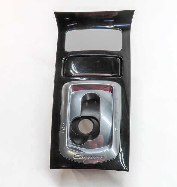 Thumbnail 18: 2011 PORSCHE CAYENNE (958) FRONT REAR DOOR DASH CONSOLE PIANO BLACK TRIM SET 8