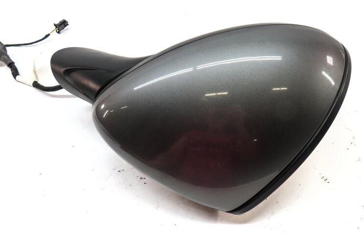 Thumbnail 6: 11-14 PORSCHE CAYENNE (958) RIGHT P-FOLD AUTODIM BLIND SPOT MIRROR (METEOR GREY)