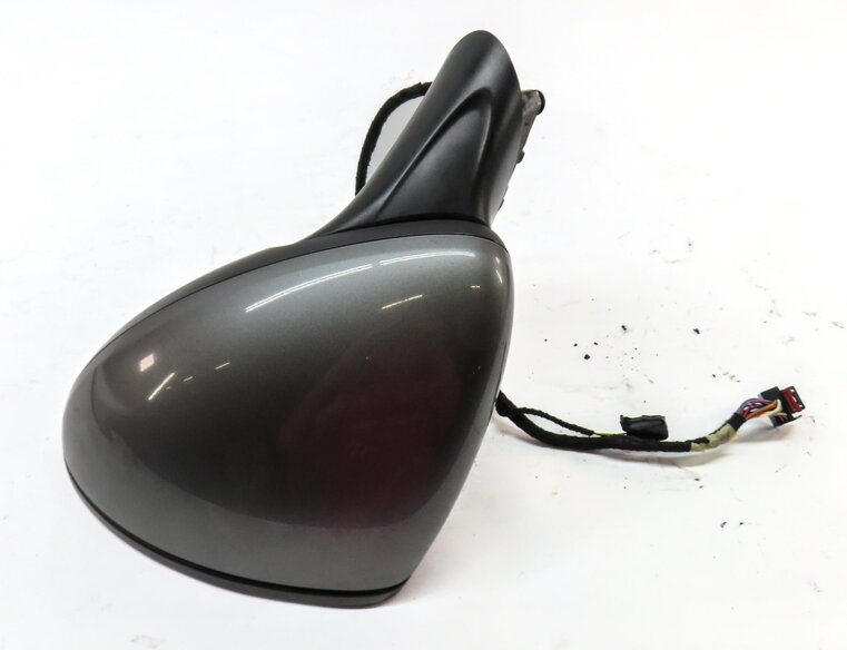 Thumbnail 6: 11-14 PORSCHE CAYENNE (958) LEFT P-FOLD AUTODIM BLIND SPOT MIRROR (METEOR GRAY)