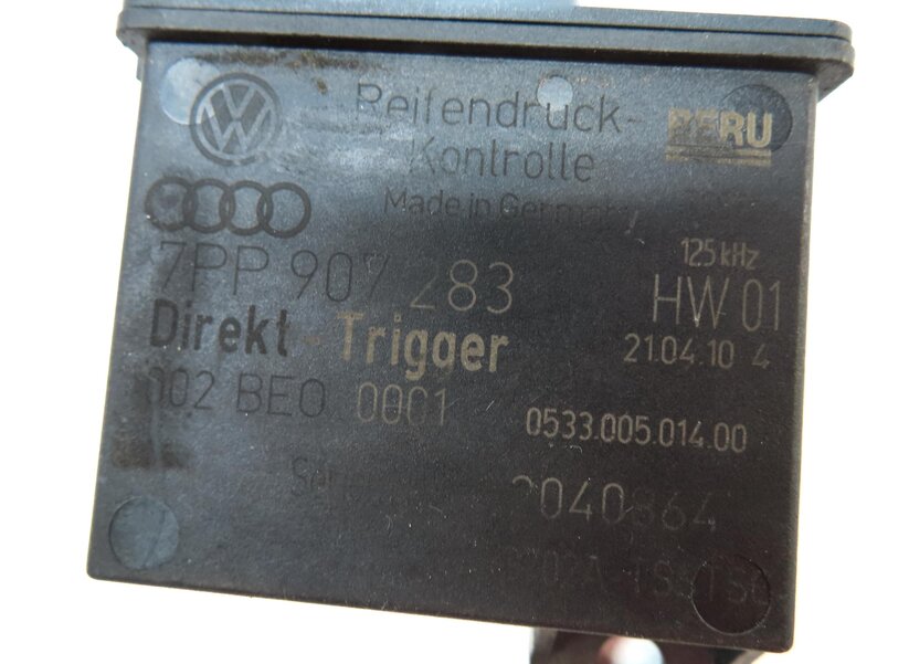 Thumbnail 5: 2011 PORSCHE CAYENNE (958) TIRE PRESSURE MONITORING TPMS TRANSMITTER SENSOR SET4