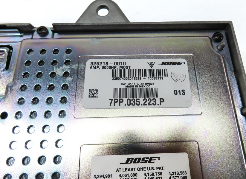 Thumbnail 5: 2011-2016 PORSCHE 911 MACAN CAYENNE (991 958 95B) BOSE AUDIO AMP AMPLIFIER