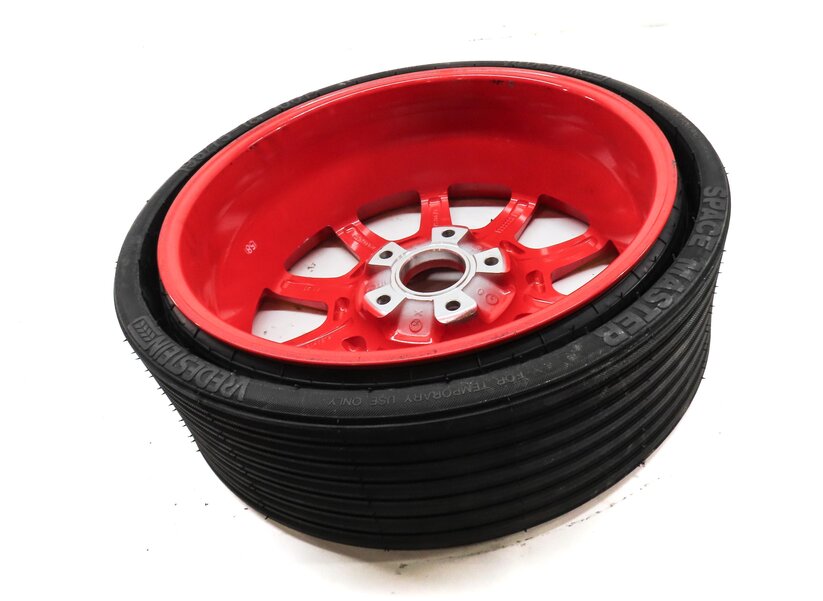 Thumbnail 2: 2003-2012 PORSCHE CAYENNE (955 957 958) 18x6.5 COLLAPSIBLE SPARE TIRE WHEEL RIM